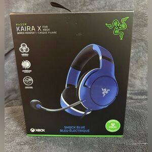 BNIB Razer Kaira X For XBOX Series X/S Wired Gaming Headset - Shock Blue
